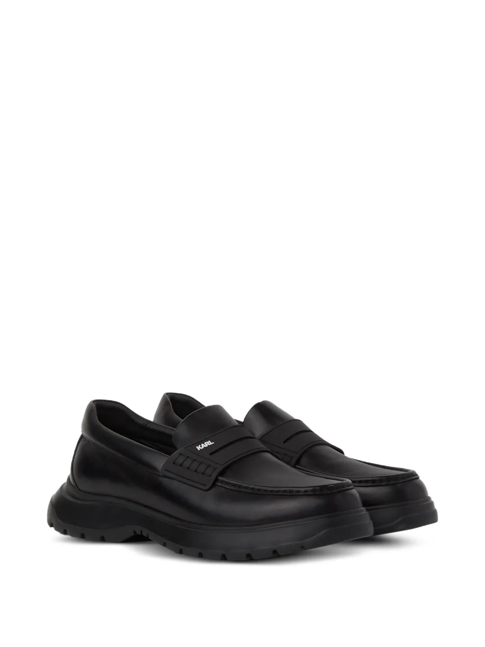 Karl Lagerfeld Keaton loafers Zwart