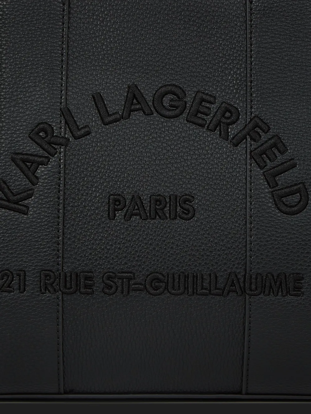 Karl Lagerfeld Medium Rue St-Guillaume shopper Zwart