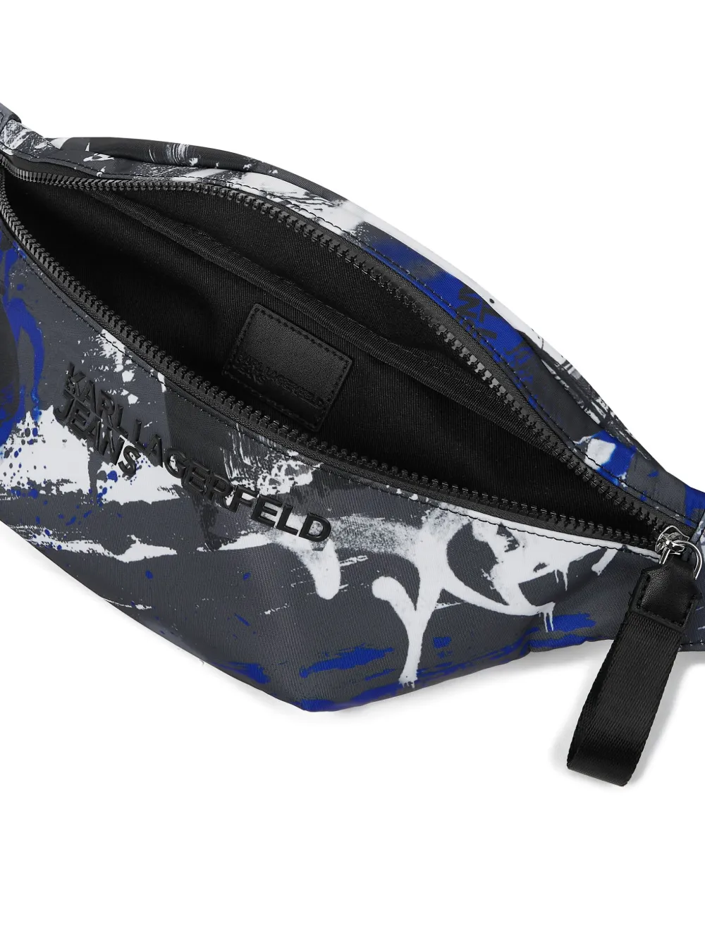 Karl Lagerfeld Jeans Heuptas met graffiti-print Grijs