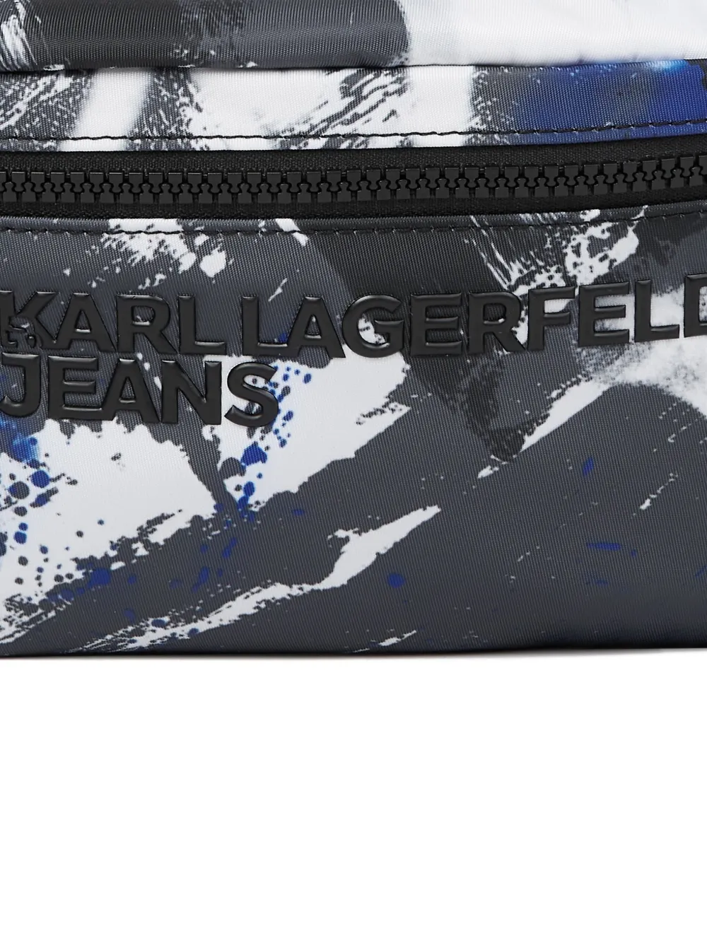 Karl Lagerfeld Jeans Heuptas met graffiti-print Grijs