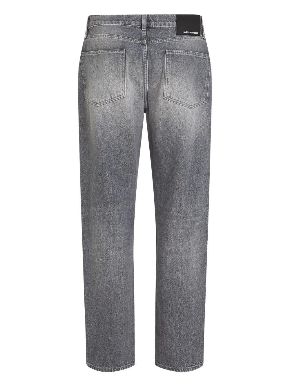 Karl Lagerfeld Jeans met vijf zakken Grijs