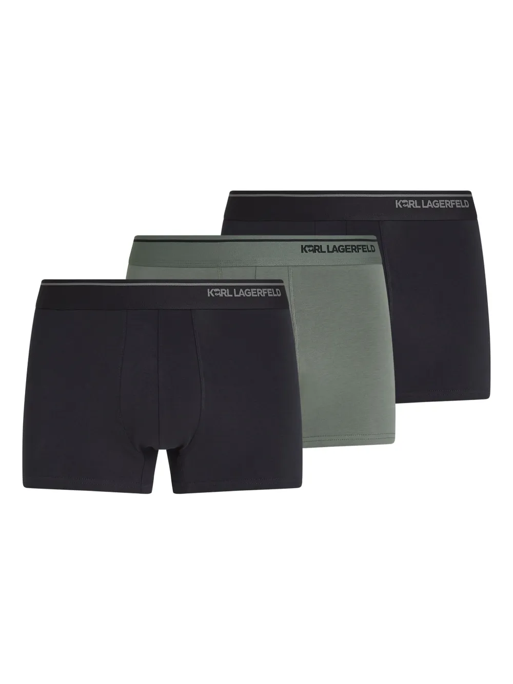 Karl Lagerfeld Boxer Ikon (set di 3) - Blu