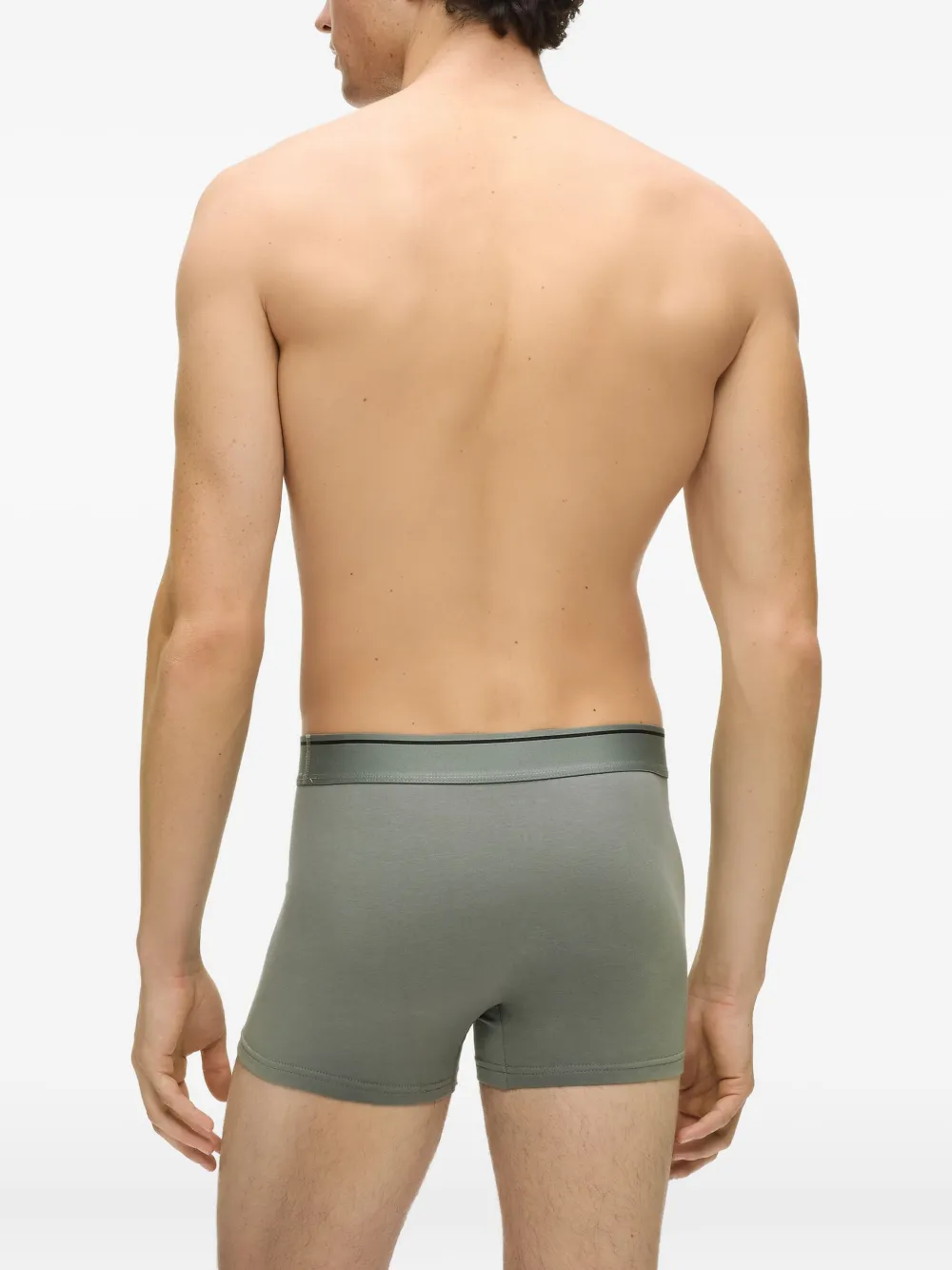 Karl Lagerfeld Drie Ikon boxershorts met print Blauw