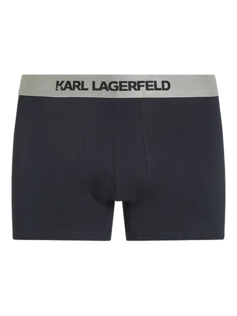 Karl Lagerfeld pack de tres bóxeres con logo