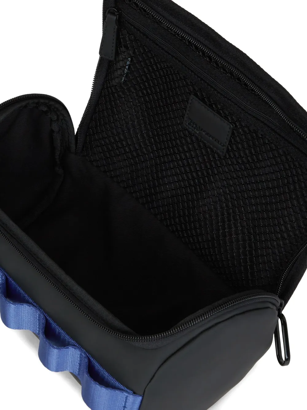 Karl Lagerfeld Jeans Toilettas met bandje Zwart