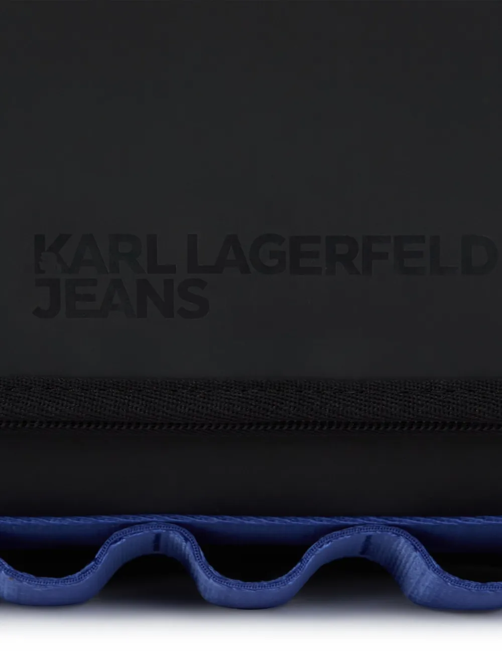 Karl Lagerfeld Jeans Toilettas met bandje Zwart