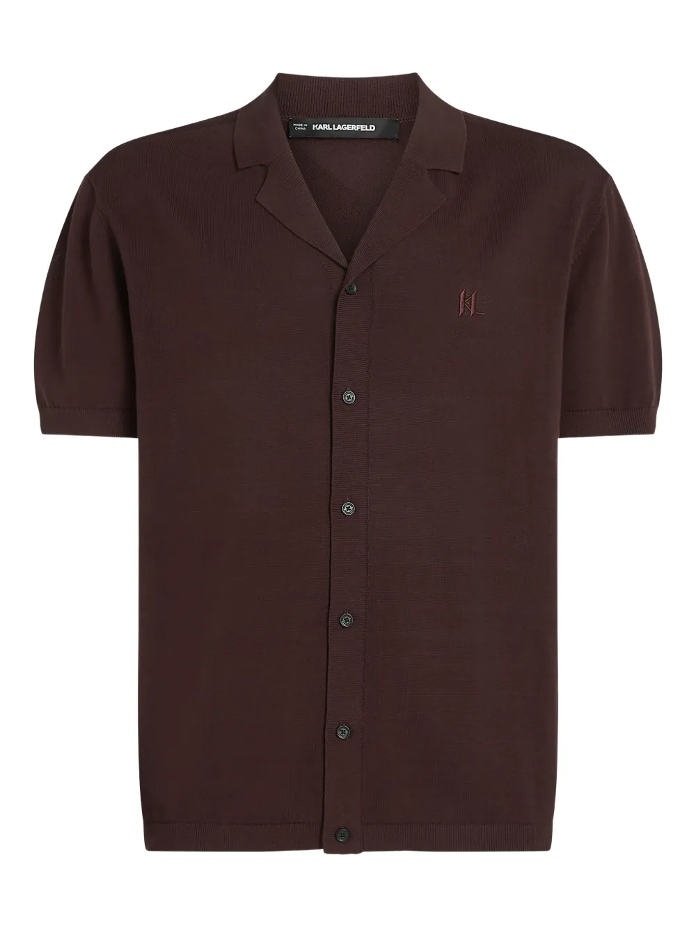 Karl Lagerfeld sweat à détail monogrammé | marron | Image 1