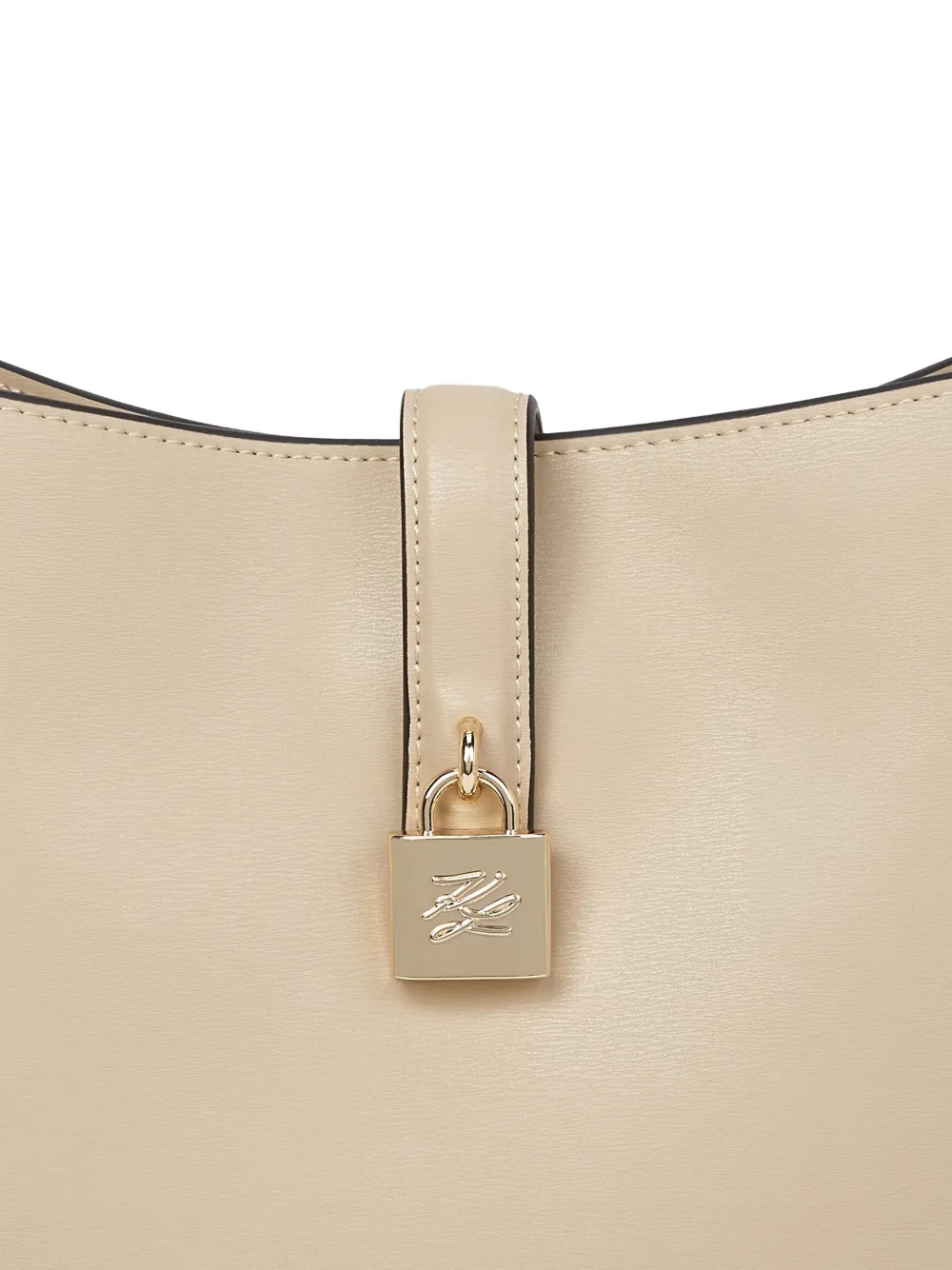 Karl Lagerfeld K Autograph schoudertas Beige