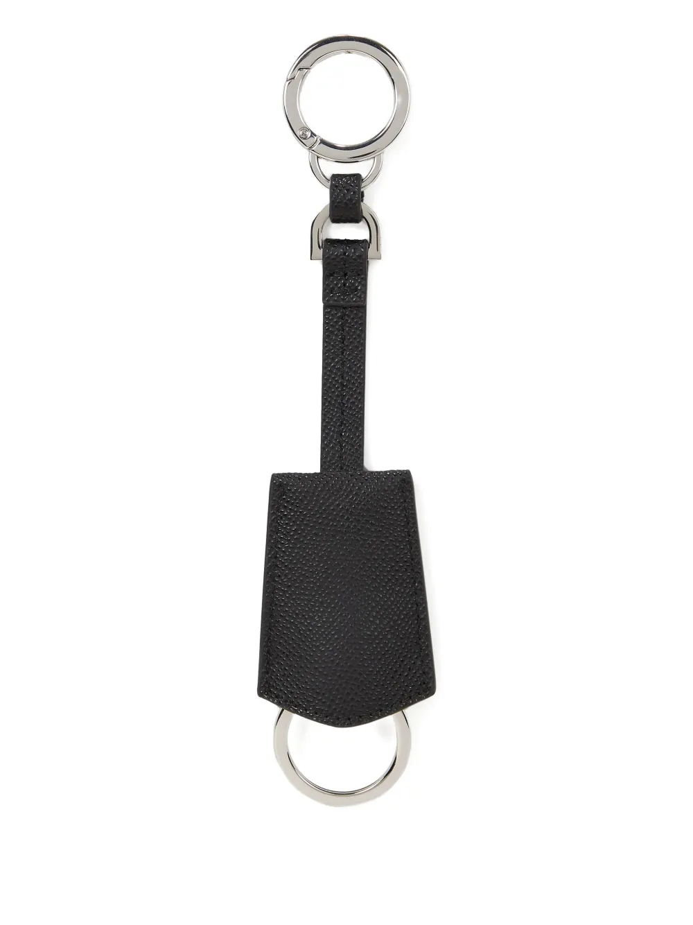 Karl Lagerfeld logo-plaque leather keychain | Image 2
