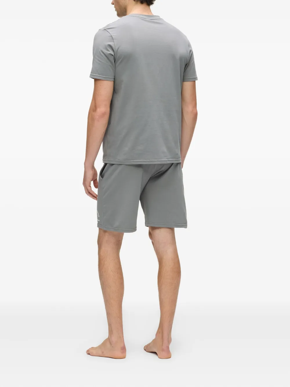 Karl Lagerfeld Pyjama met logoprint Grijs