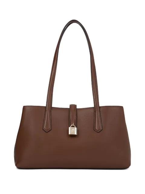 Karl Lagerfeld padlock-detailing tote bag