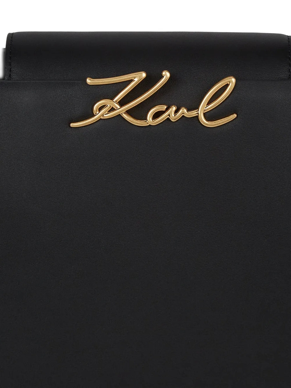 Karl Lagerfeld Medium K/signature Tote Bag In Black