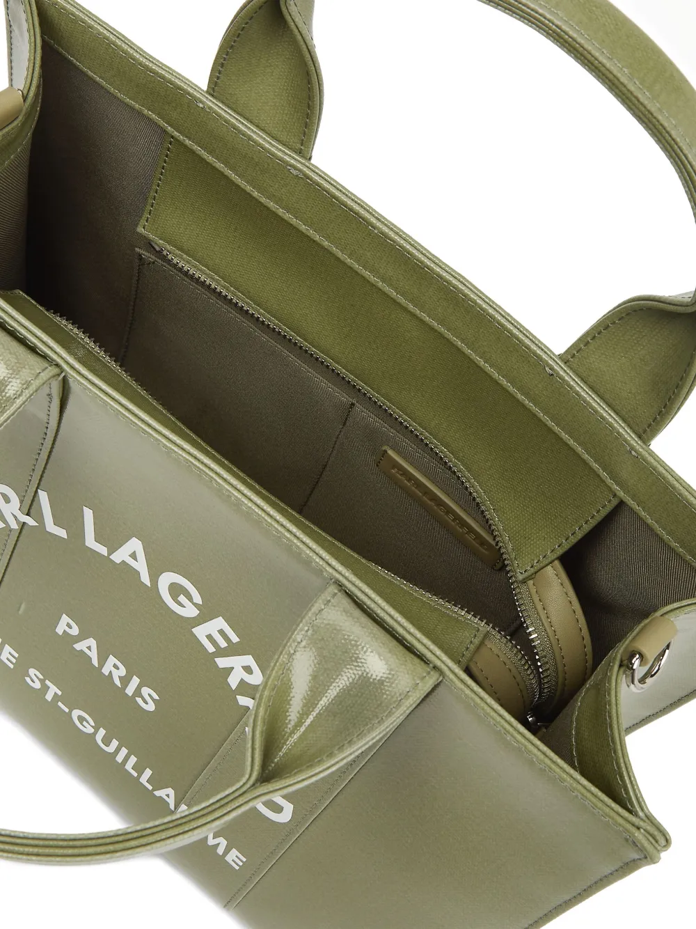 Karl Lagerfeld Rue St-Guillaume shopper Groen