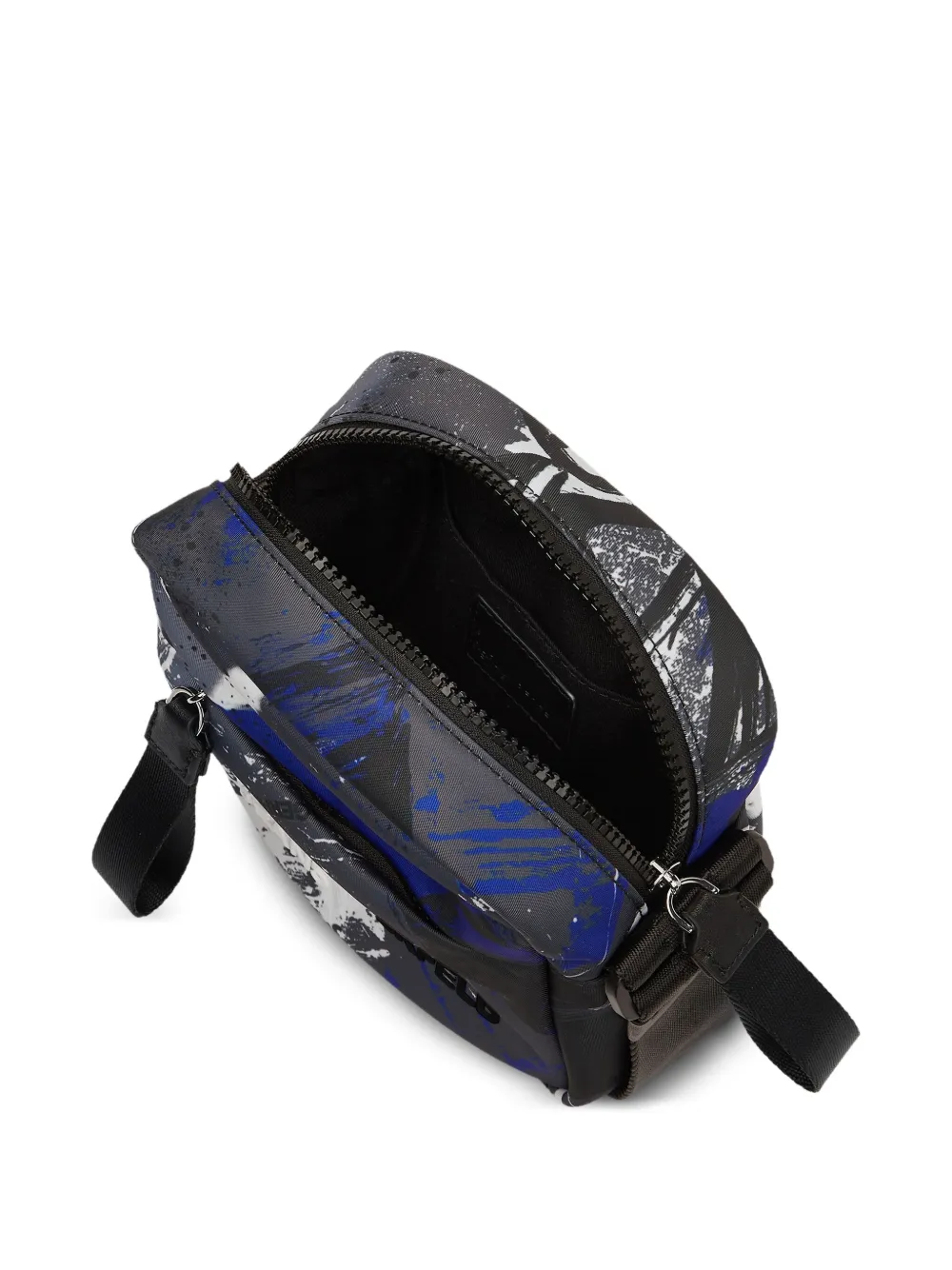 Karl Lagerfeld Jeans Messengertas met print Grijs