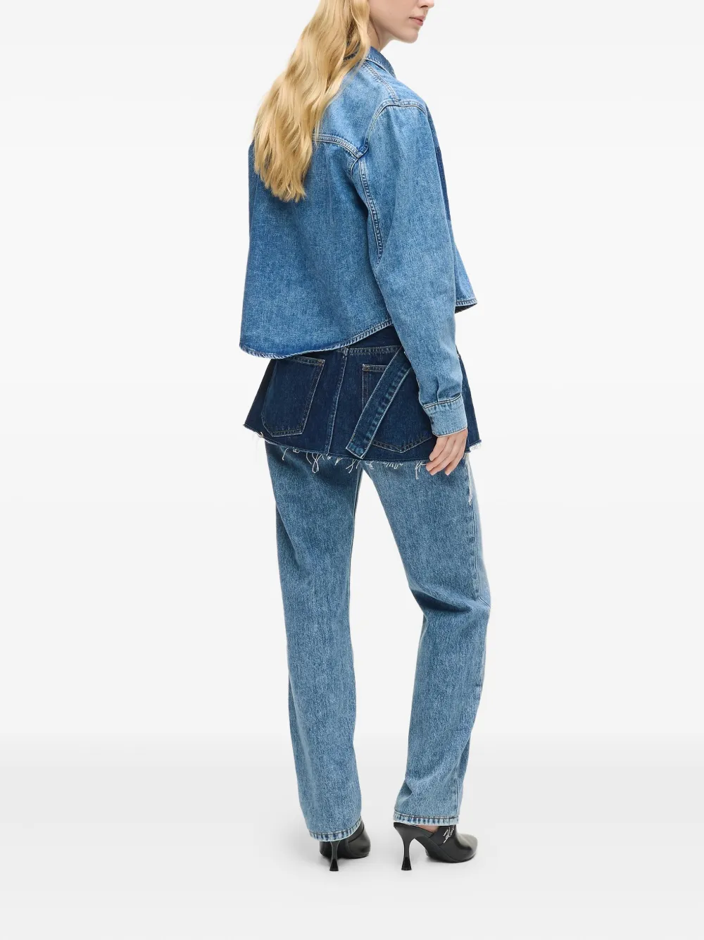 Karl Lagerfeld Jeans Gelaagde jeans Blauw