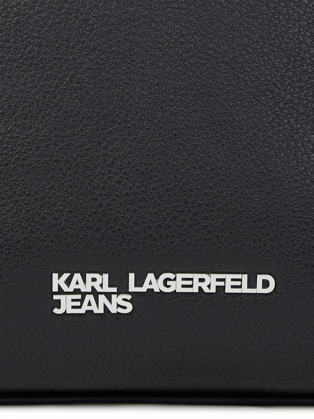 Karl Lagerfeld Jeans Shopper met logoprint Zwart