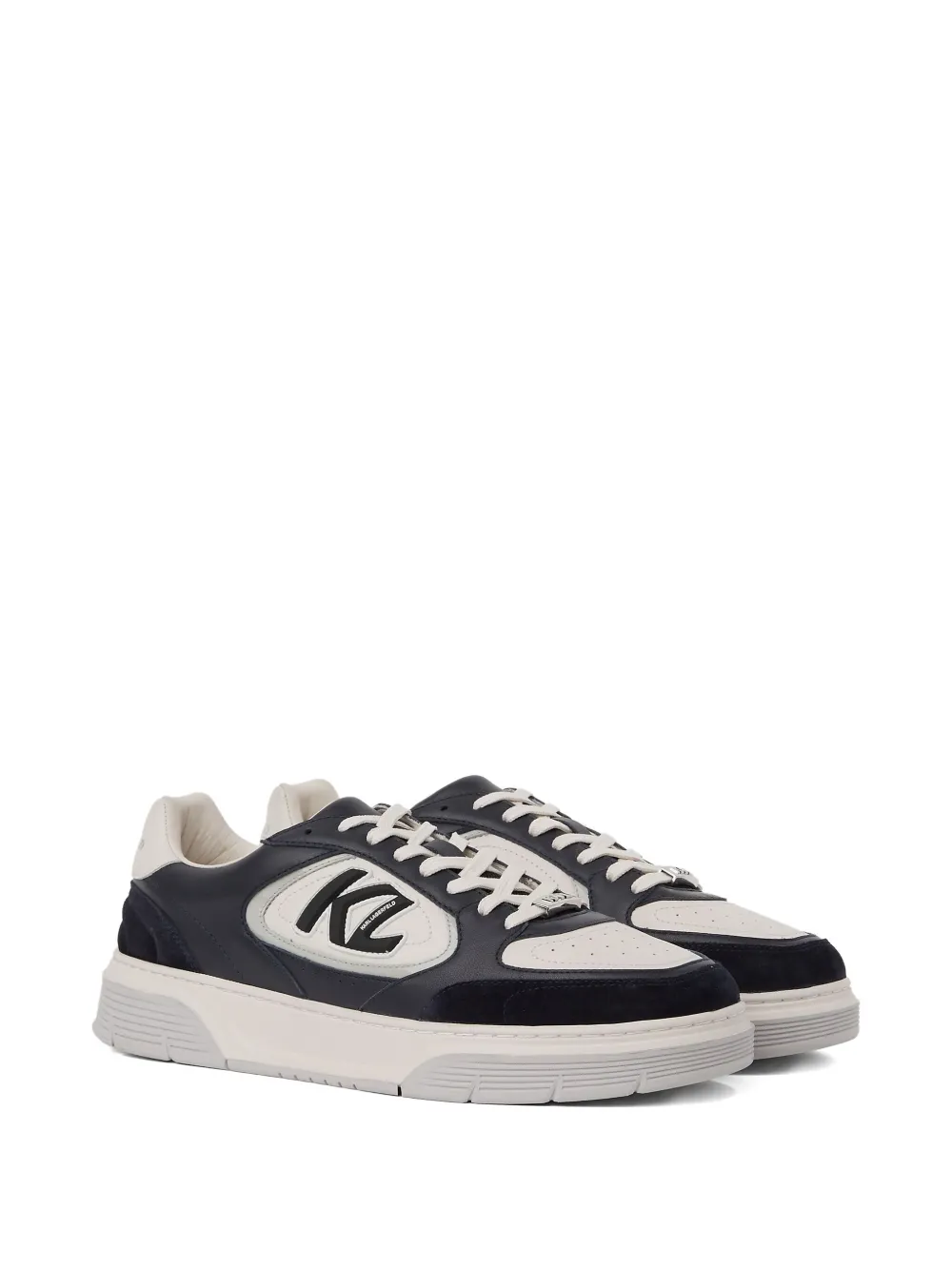 Karl Lagerfeld Kourtney sneakers met logodetail Blauw