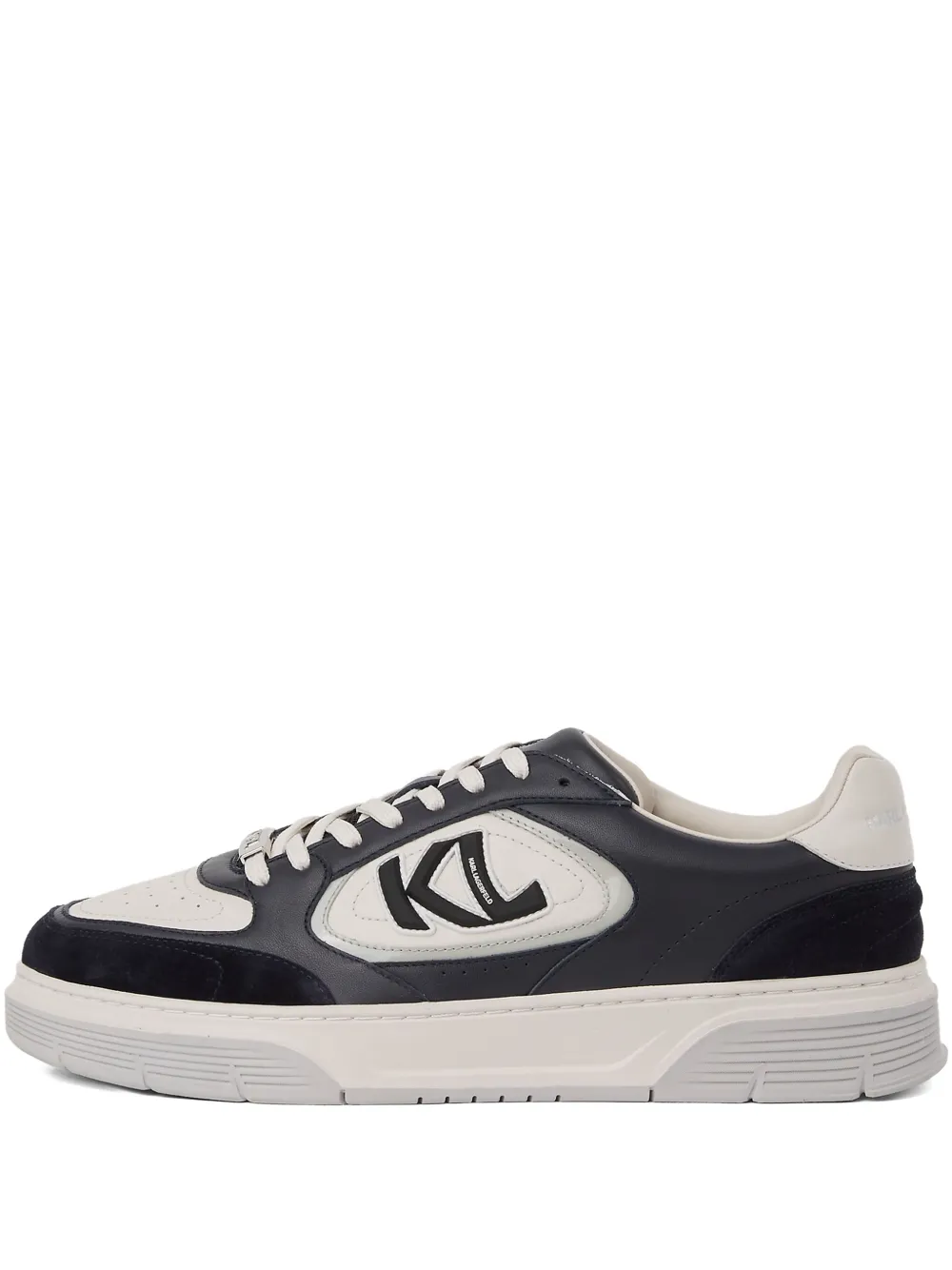 Karl Lagerfeld Sneakers Kourtney con logo - Blu