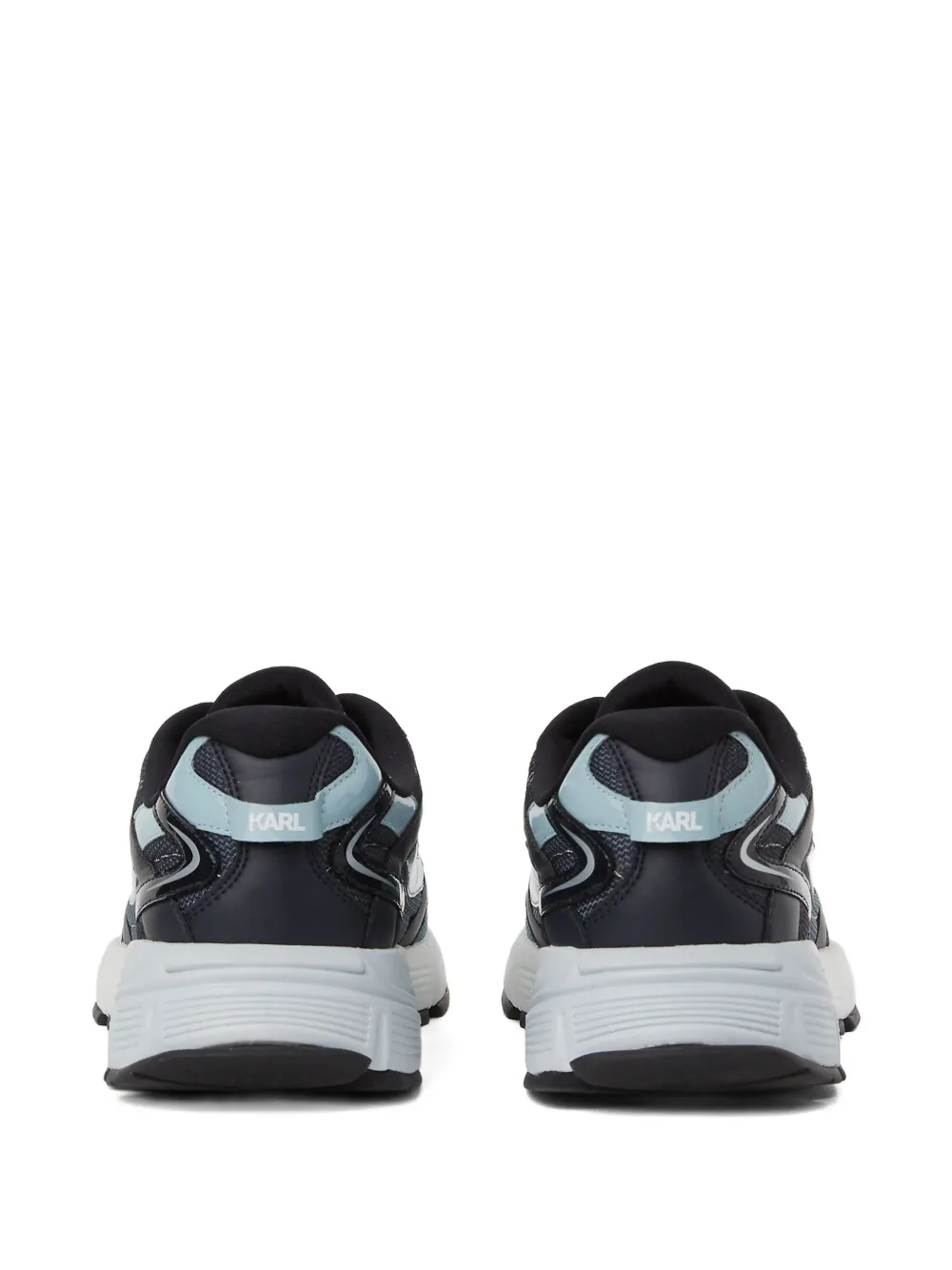 Karl Lagerfeld Orion sneakers met logodetail Blauw