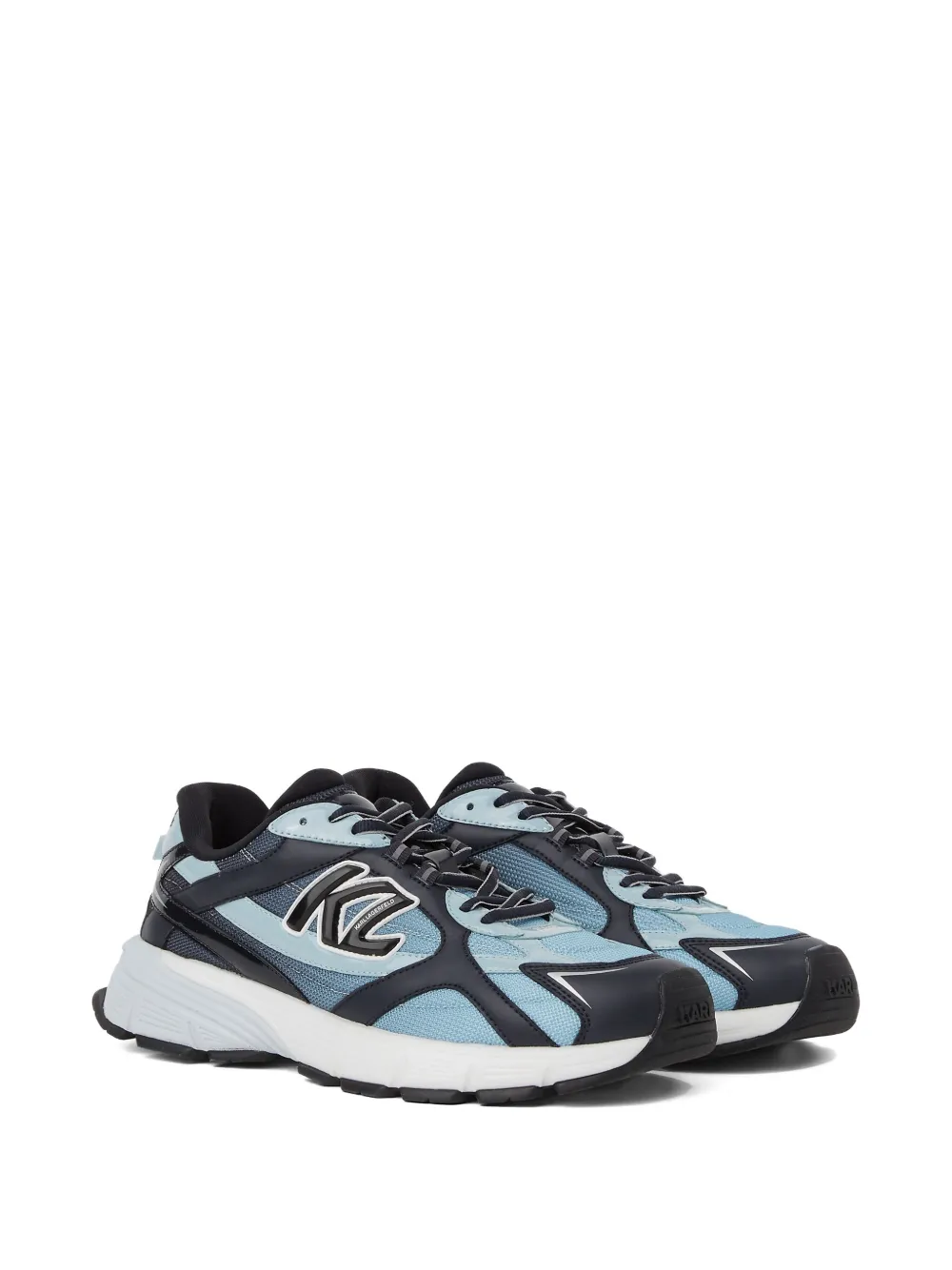 Karl Lagerfeld Orion sneakers met logodetail Blauw