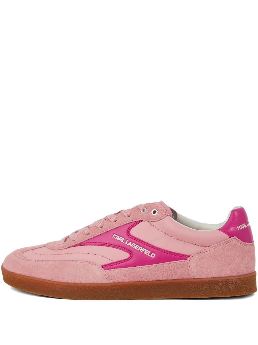 Karl Lagerfeld Jeans Kandidate lace-up sneakers | Pink | Image 1