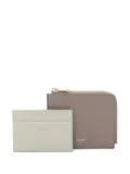 Celine Pre-Owned 2010's zipped leather wallet - Grey