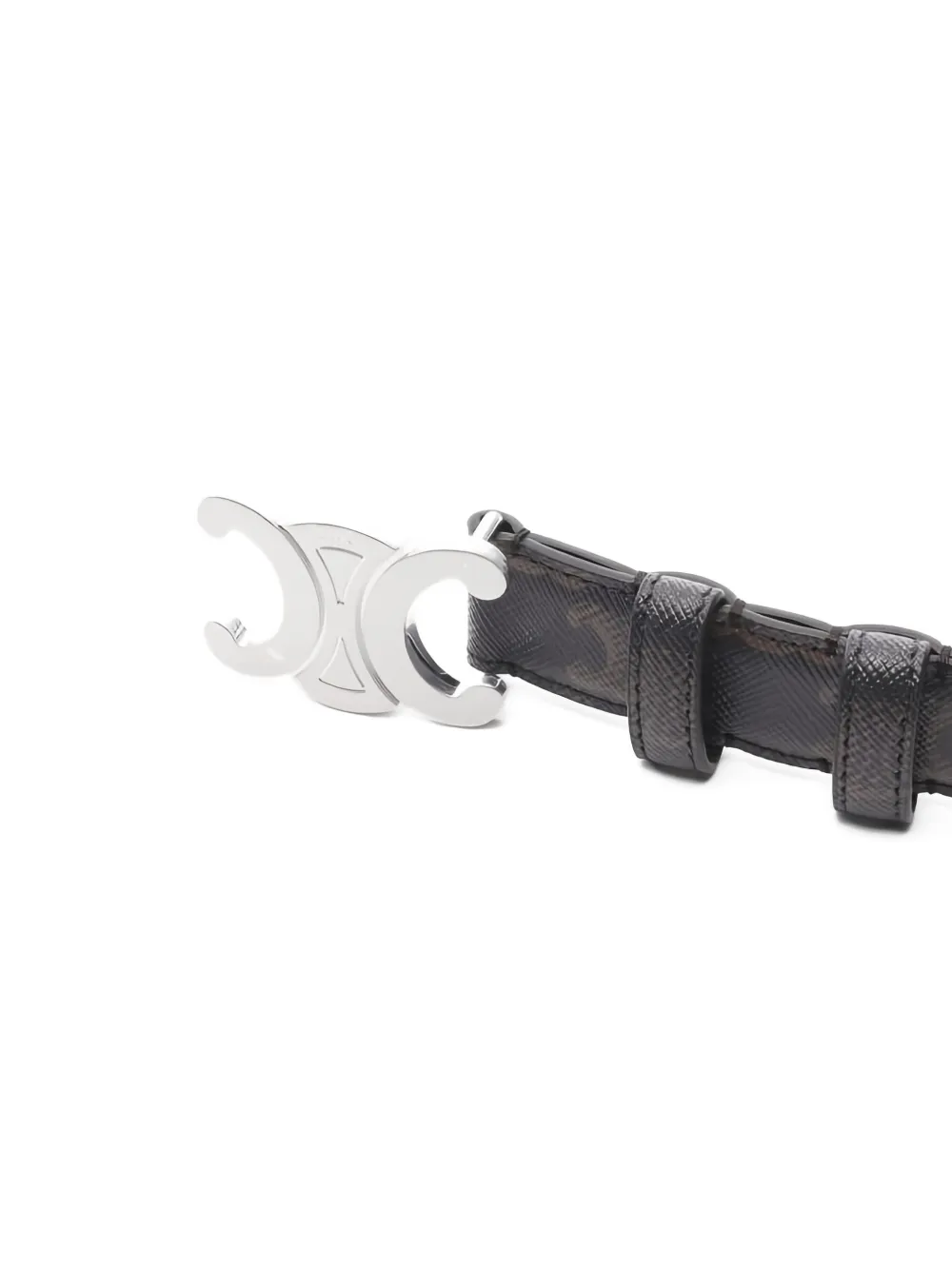 Celine Pre-Owned medium Triomphe leather belt | Image 2