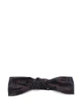 Hermès Pre-Owned abstract-print headband - Blue