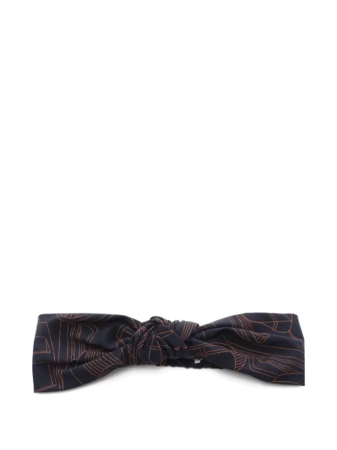 Hermès Pre-Owned abstract-print headband