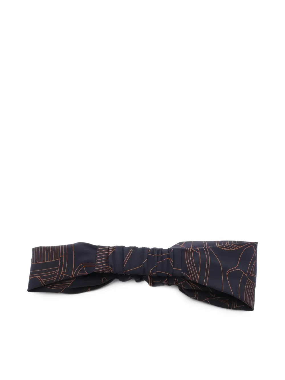 Hermès Pre-Owned abstract-print headband | Image 2