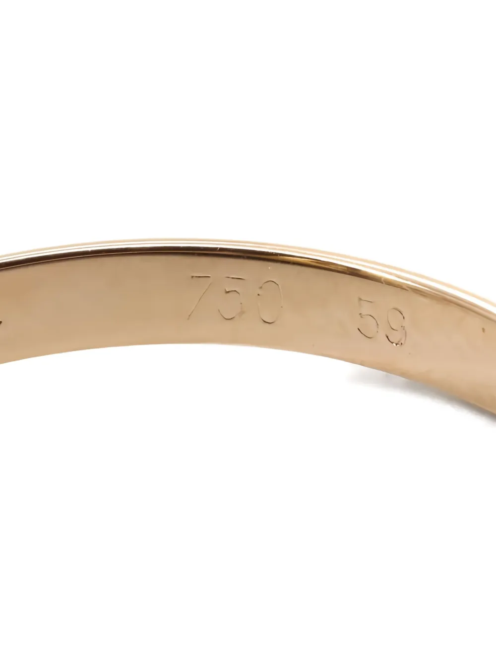 Pre-owned Cartier 18k Gold Trinity 5 Ring