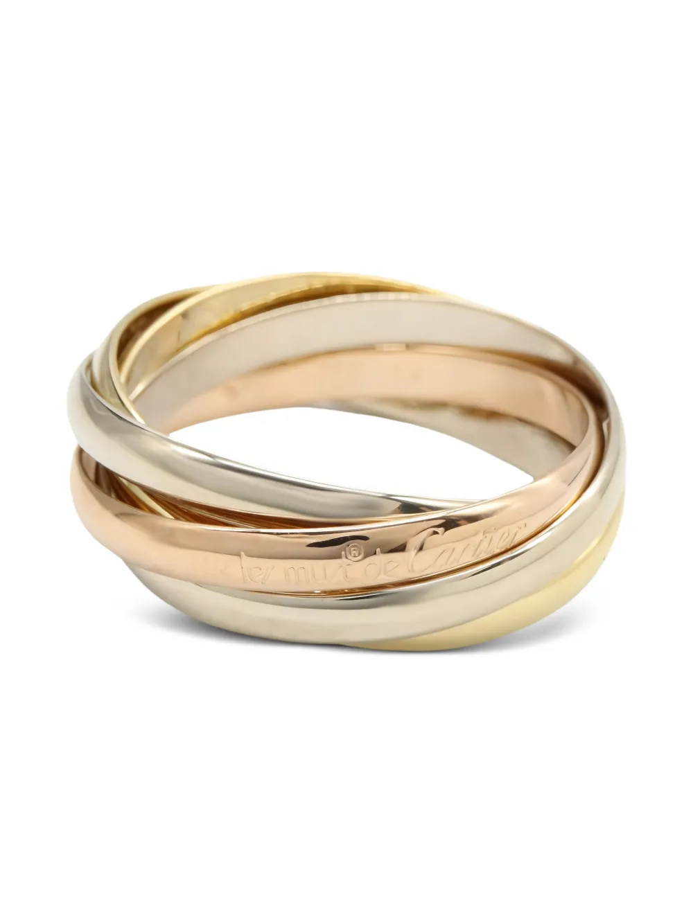 Cartier 18K gold Trinity 5 ring - ゴールドトーン Cartier 18K gold Trinity 5 ring - ゴールドトーン