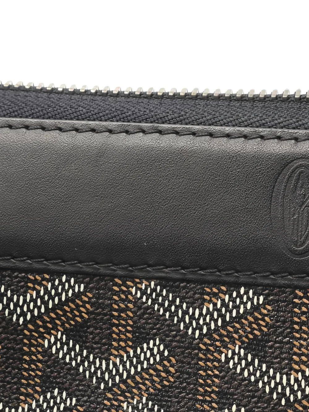 Pre-owned Goyard Matignon Gm Wallet In Brown