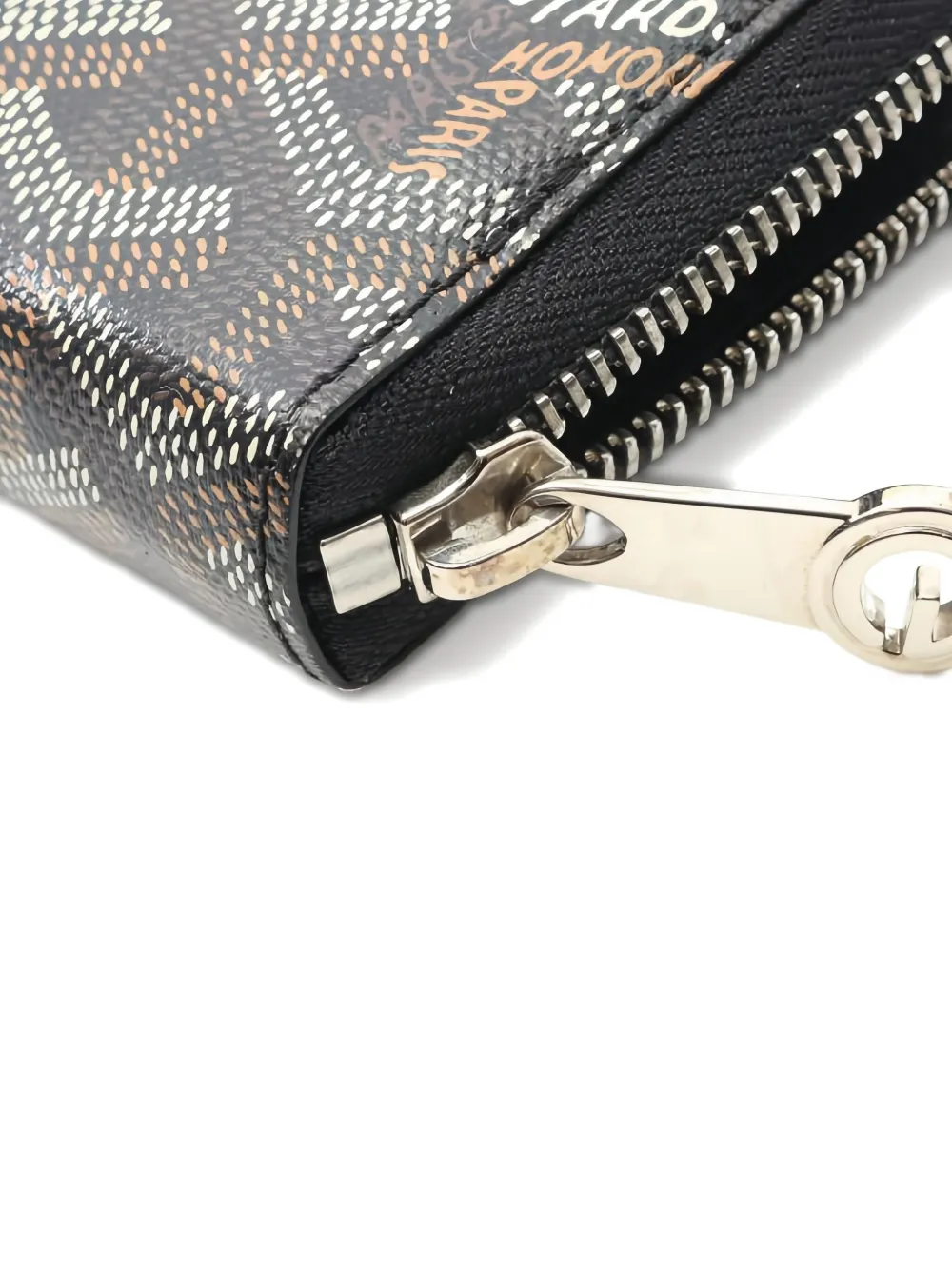 Pre-owned Goyard Matignon Gm Wallet In Brown