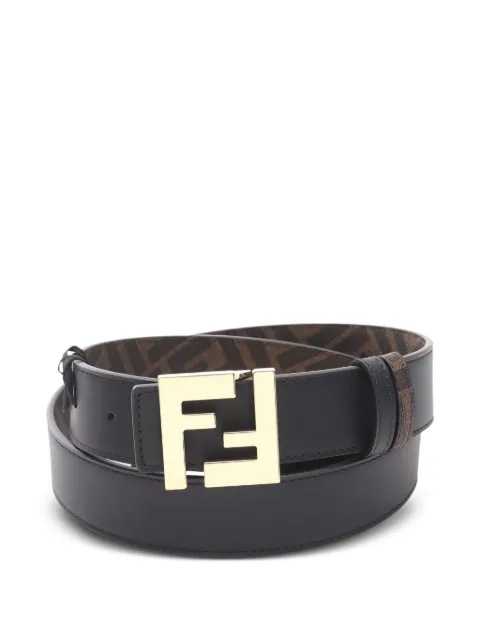 Fendi Pre-Owned FF-pattern leather belt