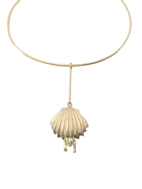 Christian Dior Pre-Owned قلادة عنق 'سي غاردن'