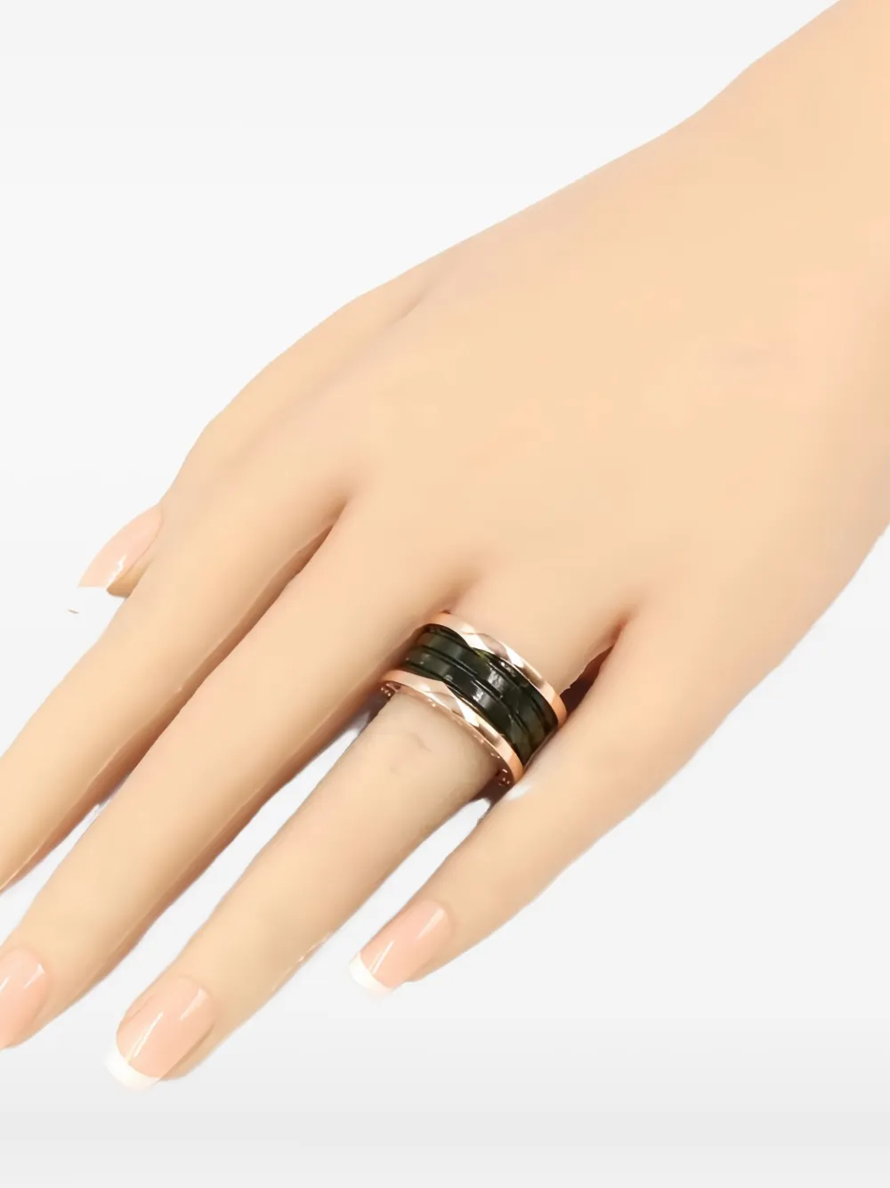Bvlgari Pre-Owned 14K rose gold B-zero1 ring | Women | Image 2