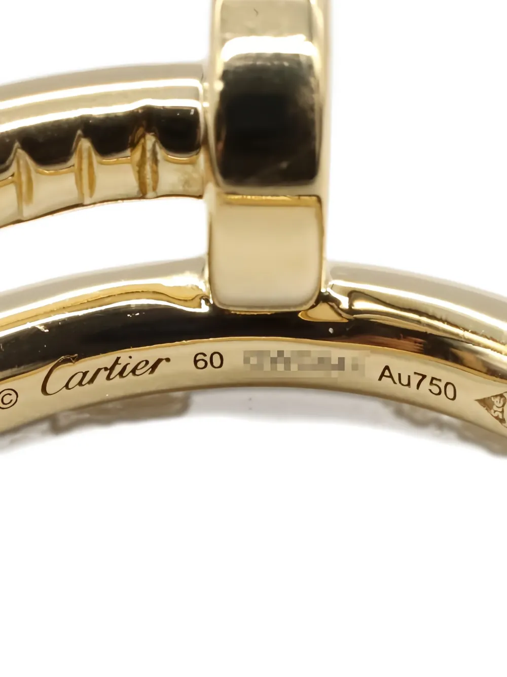 Pre-owned Cartier 18k Yellow Gold Juste Un Clou Ring