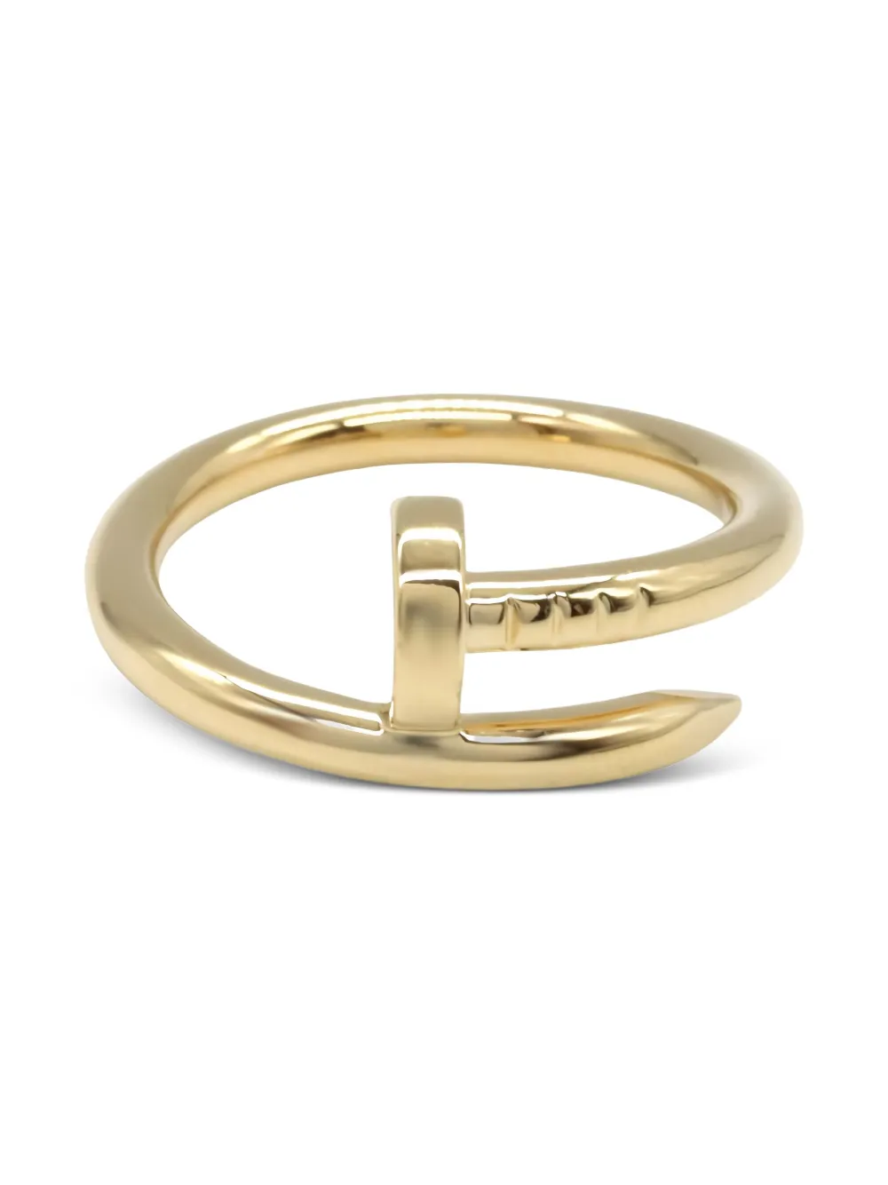 Cartier ジュスト アン クル リング 18Kイエローゴールド - ゴールドトーン Cartier ジュスト アン クル リング 18Kイエローゴールド - ゴールドトーン