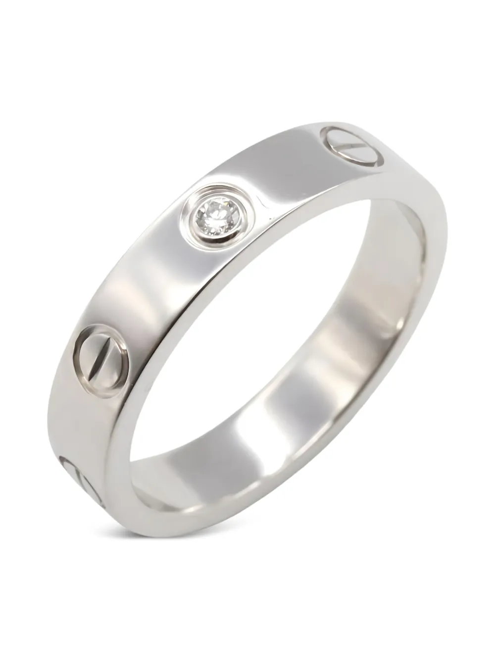 Cartier 14K white gold mini Love diamond ring | Women | Image 2