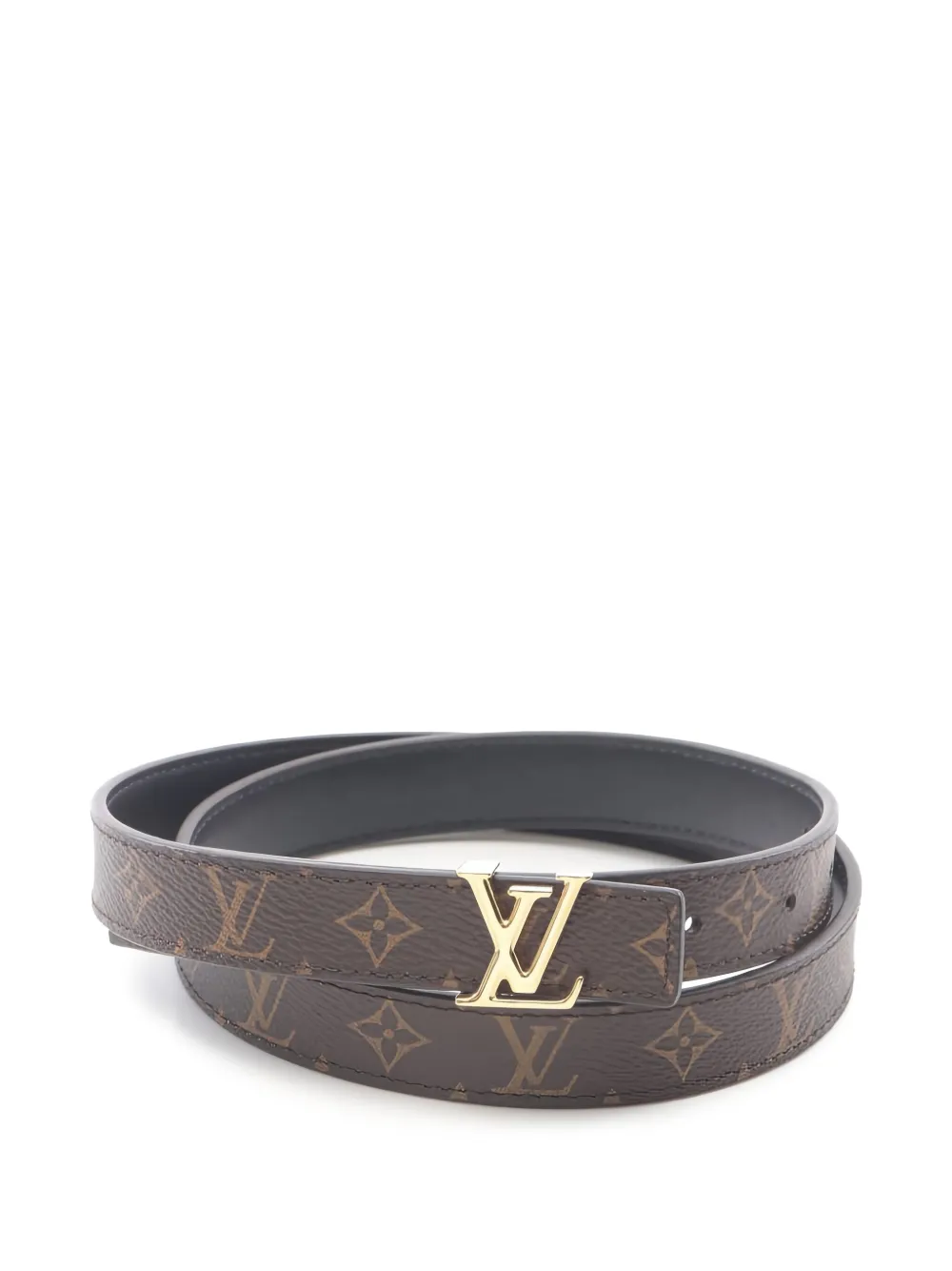 Louis Vuitton Pre-Owned cinturón con hebilla LV | marrón | Image 1