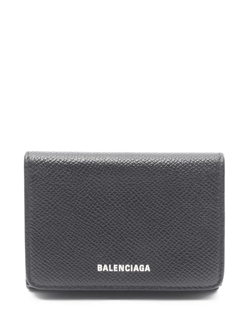 Balenciaga Pre-Owned Ville leather trifold wallet | Black | Image 1