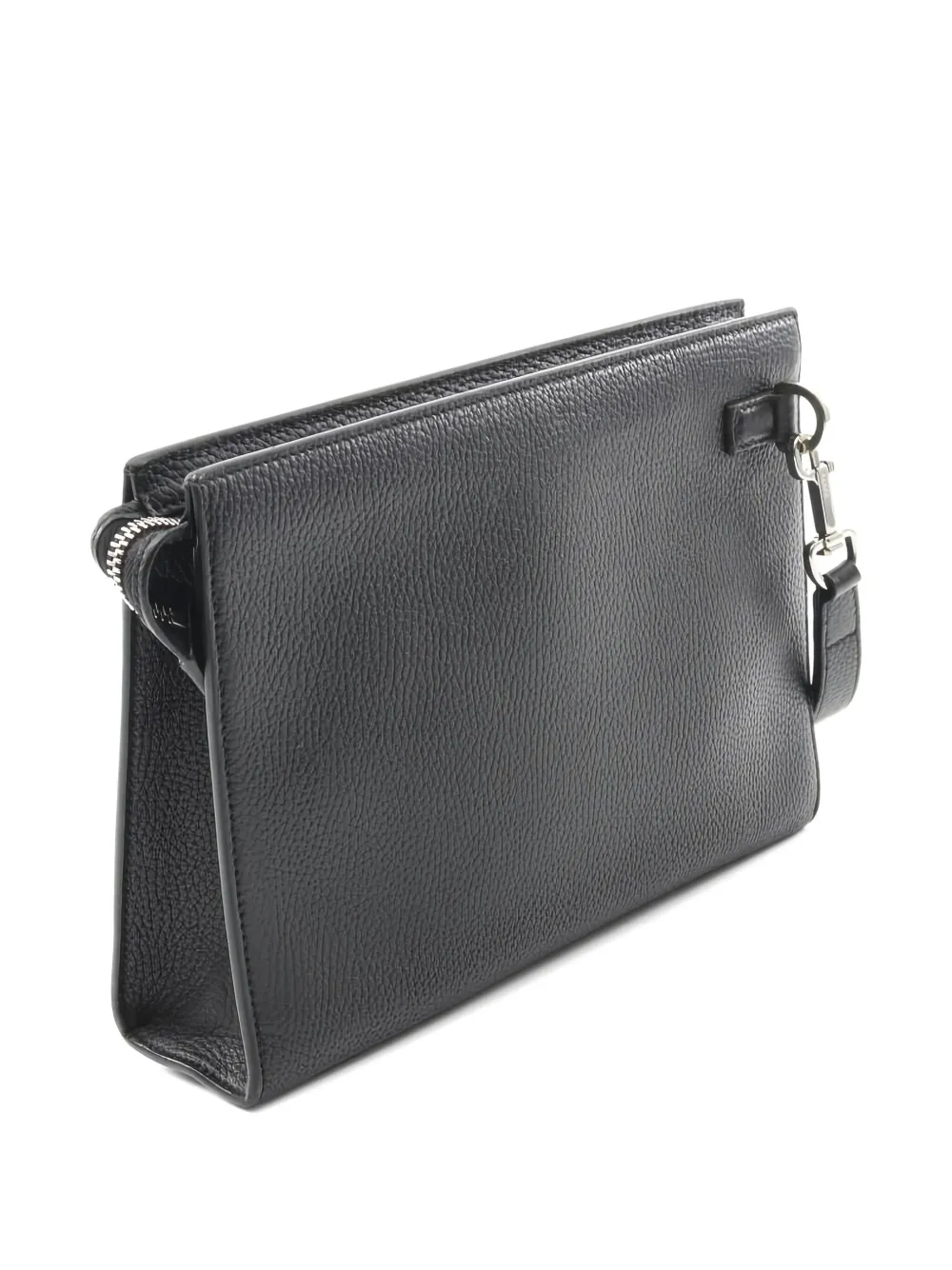 Gucci Pre-Owned 10s kleine leren clutch - Zwart