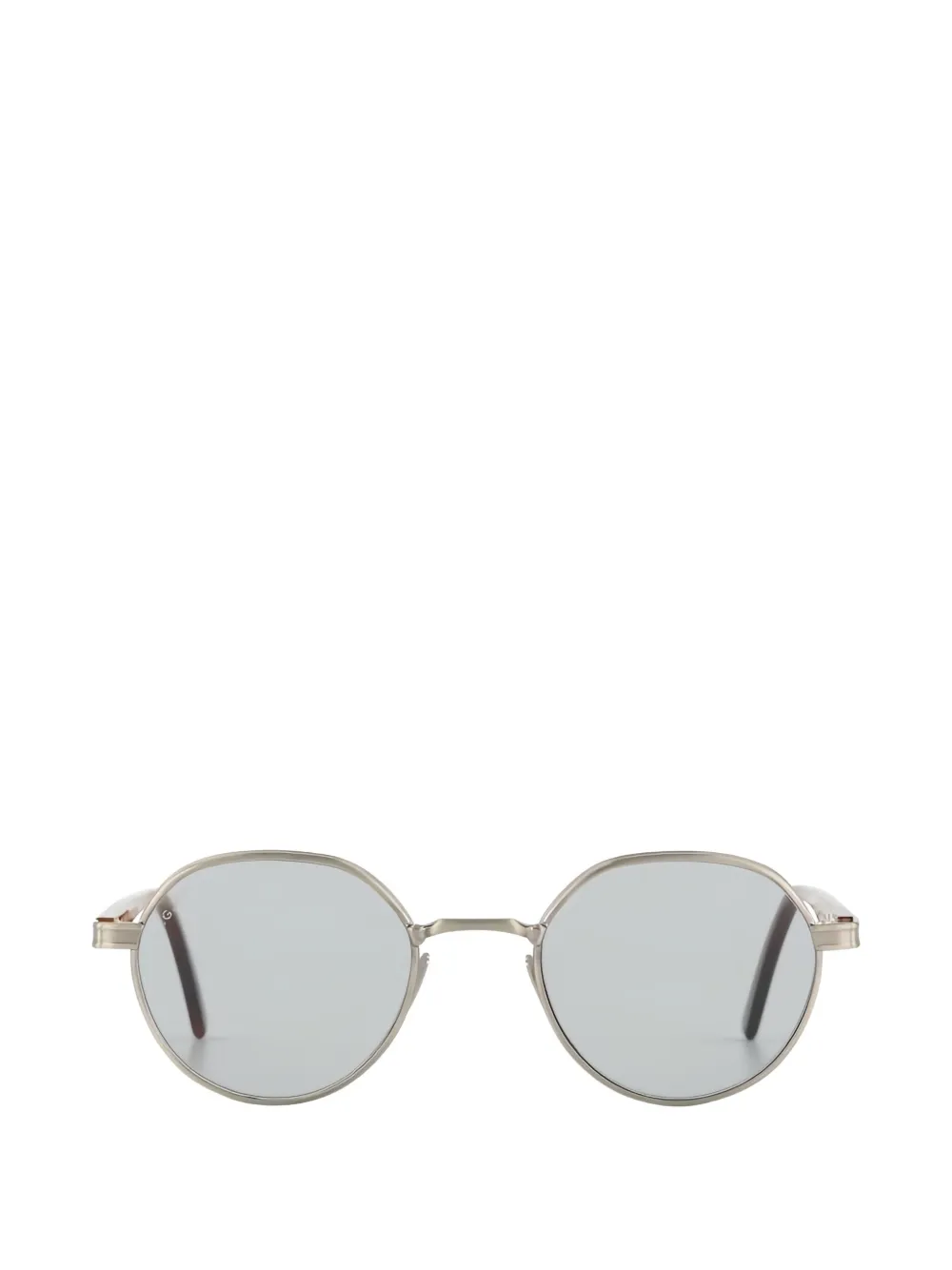 L.G.R round-frame sunglasses - Effetto metallizzato