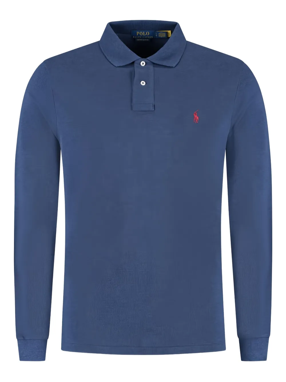 Polo Ralph Lauren long-sleeved polo shirt - Blu
