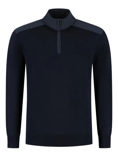 Paul & Shark half-zip high-neck sweater
