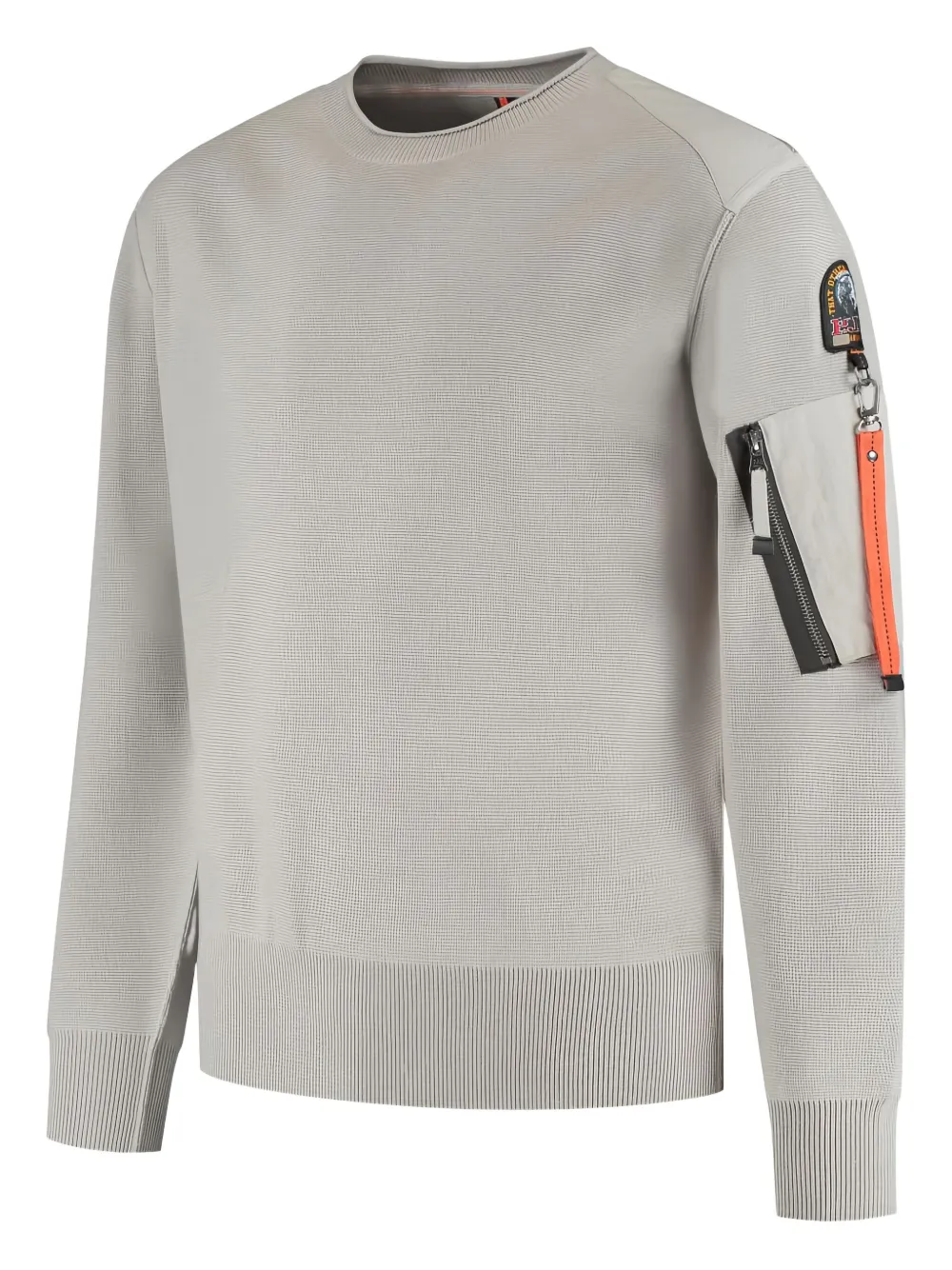 Parajumpers pocket-detail crew-neck sweater - Grijs