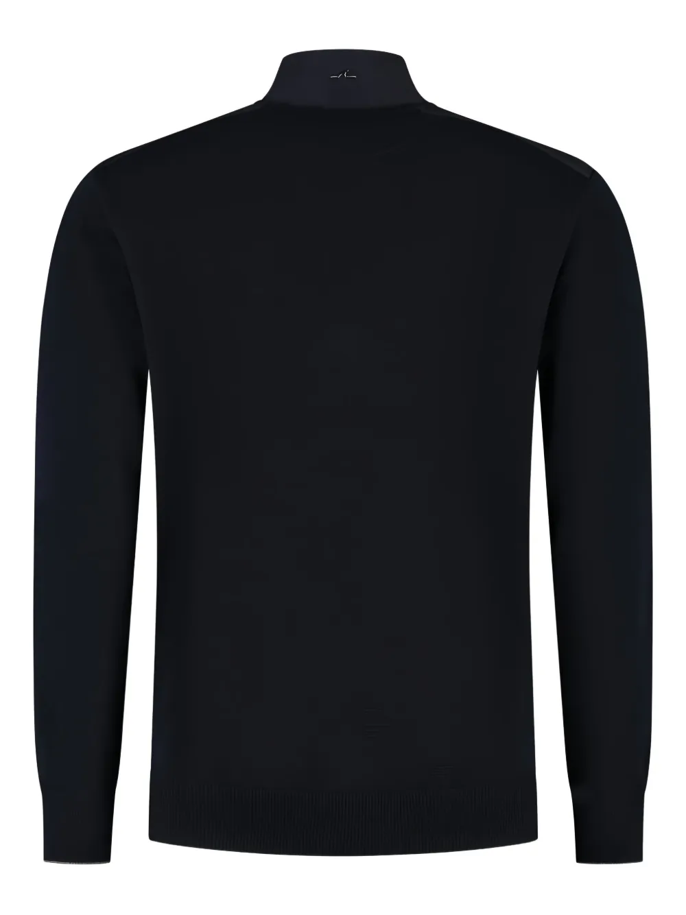 Paul & Shark half-zip high-neck jumper - Zwart