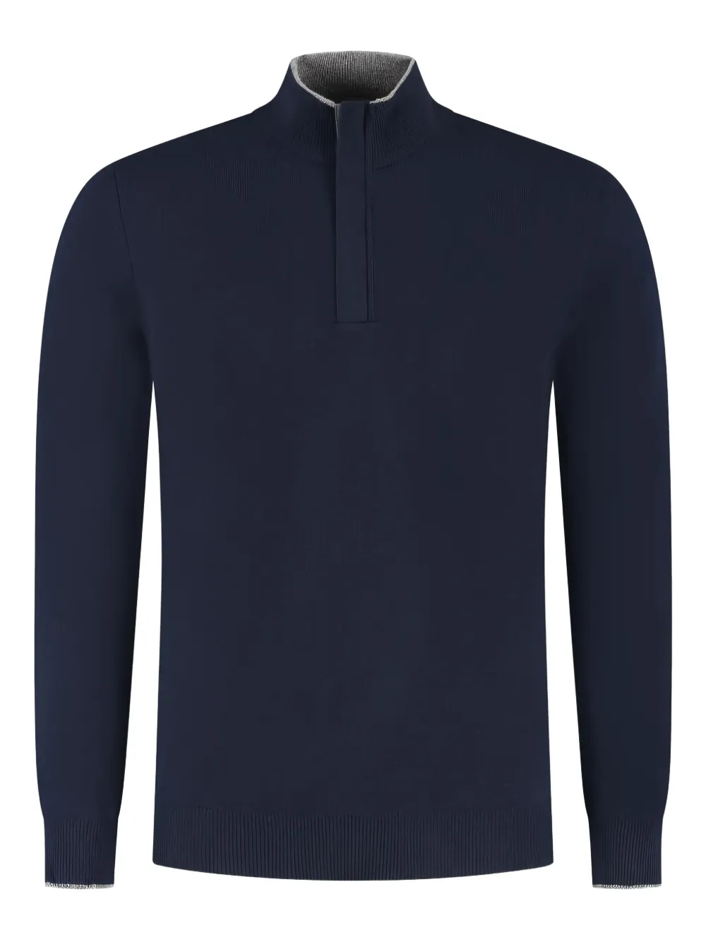 Gran Sasso zip-up jumper | Blue | Image 1