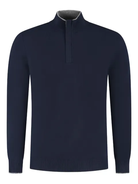Gran Sasso zip-up jumper